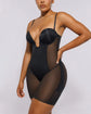 BOOT-YEAH™ MeshSmooth™ Deep Plunge Bodysuit