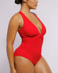 ELANGLOW™ Ribbed Cutout-Front Shaping Swimsuit