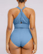ELANGLOW™ Ribbed Cutout-Front Shaping Swimsuit