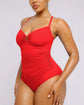 ElanGlow™ U-Ring Cut Out Shaping Swimsuit
