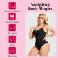 ELANGLOW Seamless Boyshorts Shapewear Slimming Fajas Bodysuit