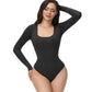 ELANGLOW Seamless Bodysuit Shapewear Nude Bodysuit Training Clothes