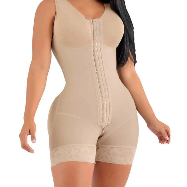 2026 New Cross-Border Full Body Shapewear with Zipper